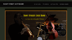 What Danystreetjazzband.fr website looked like in 2020 (3 years ago)