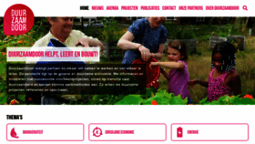 What Duurzaamdoor.nl website looked like in 2020 (3 years ago)
