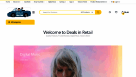 What Dealsinretail.com website looked like in 2020 (3 years ago)