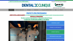 What Dentalclinique.pro website looked like in 2020 (3 years ago)