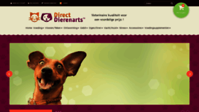 What Direct-dierenarts.be website looked like in 2020 (3 years ago)