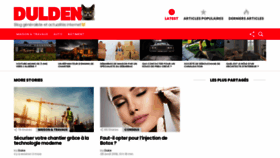 What Dulden.net website looked like in 2020 (3 years ago)