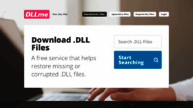What Dllme.com website looked like in 2020 (3 years ago)