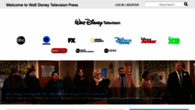 What Disneyabcpress.com website looked like in 2020 (3 years ago)