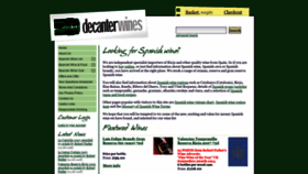 What Decanterwines.co.uk website looked like in 2020 (3 years ago)
