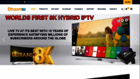 What Dhoomtv.tv website looked like in 2020 (3 years ago)