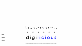 What Digilicious.org website looked like in 2020 (3 years ago)