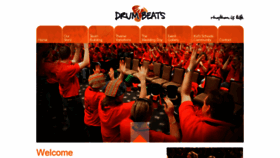 What Drumbeats.com.au website looked like in 2020 (3 years ago)