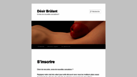 What Desirbrulant.com website looked like in 2020 (3 years ago)
