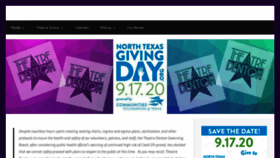 What Dentoncommunitytheatre.com website looked like in 2020 (5 years ago)