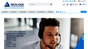 What Deltalogic.de website looked like in 2020 (3 years ago)