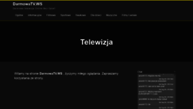 What Darmowatv.ws website looked like in 2020 (3 years ago)