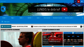 What Dijon-sportnews.fr website looked like in 2020 (3 years ago)