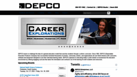 What Depcollc.com website looked like in 2020 (3 years ago)