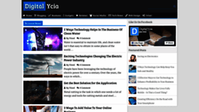 What Digitalycia.com website looked like in 2020 (3 years ago)