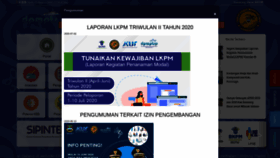 What Dpmptsp.bandungbaratkab.go.id website looked like in 2020 (3 years ago)