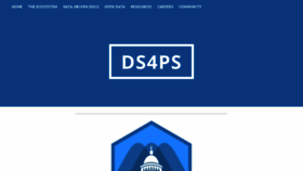 What Ds4ps.org website looked like in 2020 (3 years ago)