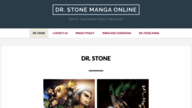 What Dr-stone.net website looked like in 2020 (3 years ago)