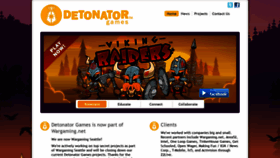 What Detonatorgames.com website looked like in 2020 (3 years ago)