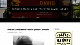 What Davidharvey.org website looked like in 2020 (3 years ago)