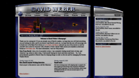 What Davidweber.net website looked like in 2020 (3 years ago)