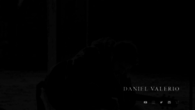 What Danielvalerio.com website looked like in 2020 (5 years ago)