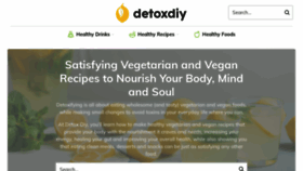 What Detoxdiy.com website looked like in 2020 (3 years ago)