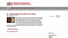 What Diy-info.de website looked like in 2020 (3 years ago)