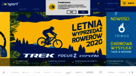 What Dotsport.pl website looked like in 2020 (5 years ago)