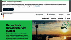 What Dienstleistungszentrum.de website looked like in 2020 (3 years ago)