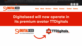 What Digitalseed.in website looked like in 2020 (3 years ago)