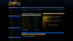 What Directoryofgames.com website looked like in 2020 (3 years ago)