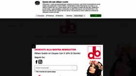 What Dbcosmetica.it website looked like in 2020 (3 years ago)