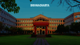 What Dronacharya.info website looked like in 2020 (3 years ago)