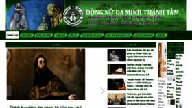 What Daminhthanhtam.org website looked like in 2020 (3 years ago)