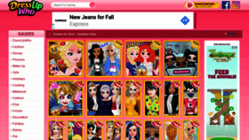 What Dressupwho.com website looked like in 2020 (3 years ago)