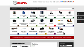 What Dacpol.de website looked like in 2020 (3 years ago)