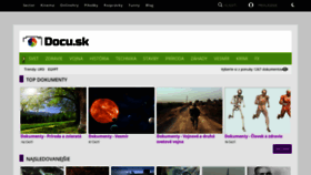 What Docu.sk website looked like in 2020 (3 years ago)