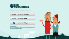 What Demo.minuddannelse.net website looked like in 2020 (3 years ago)
