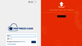 What Deepfreeze.com website looked like in 2020 (3 years ago)