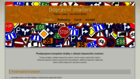 What Dopravniznacenihb.com website looked like in 2020 (3 years ago)