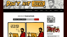 What Donthitsave.com website looked like in 2020 (3 years ago)