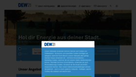 What Dew21.de website looked like in 2020 (3 years ago)