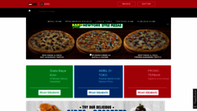 What Dominos.co.id website looked like in 2020 (3 years ago)