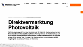 What Direktvermarktung-pv.de website looked like in 2020 (3 years ago)