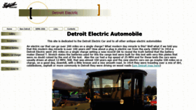 What Detroitelectric.org website looked like in 2020 (3 years ago)