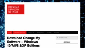 What Downloadchangemysoftware.org website looked like in 2020 (3 years ago)