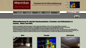 What Daemm-dein-dach.de website looked like in 2020 (4 years ago)