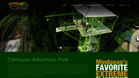 What Dahilayanadventurepark.com website looked like in 2020 (3 years ago)