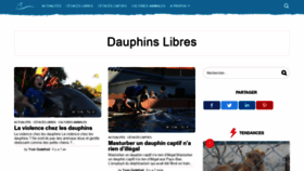 What Dauphinlibre.be website looked like in 2020 (3 years ago)